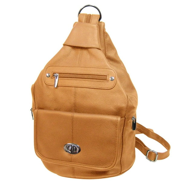 Unisex Cowhide Leather Backpack Purse Sling Shoulder Bag Handbag Brand New ~~ Unisex Cowhide Leather Backpack Purse Sling Shoulder Bag Handbag Brand New ~~